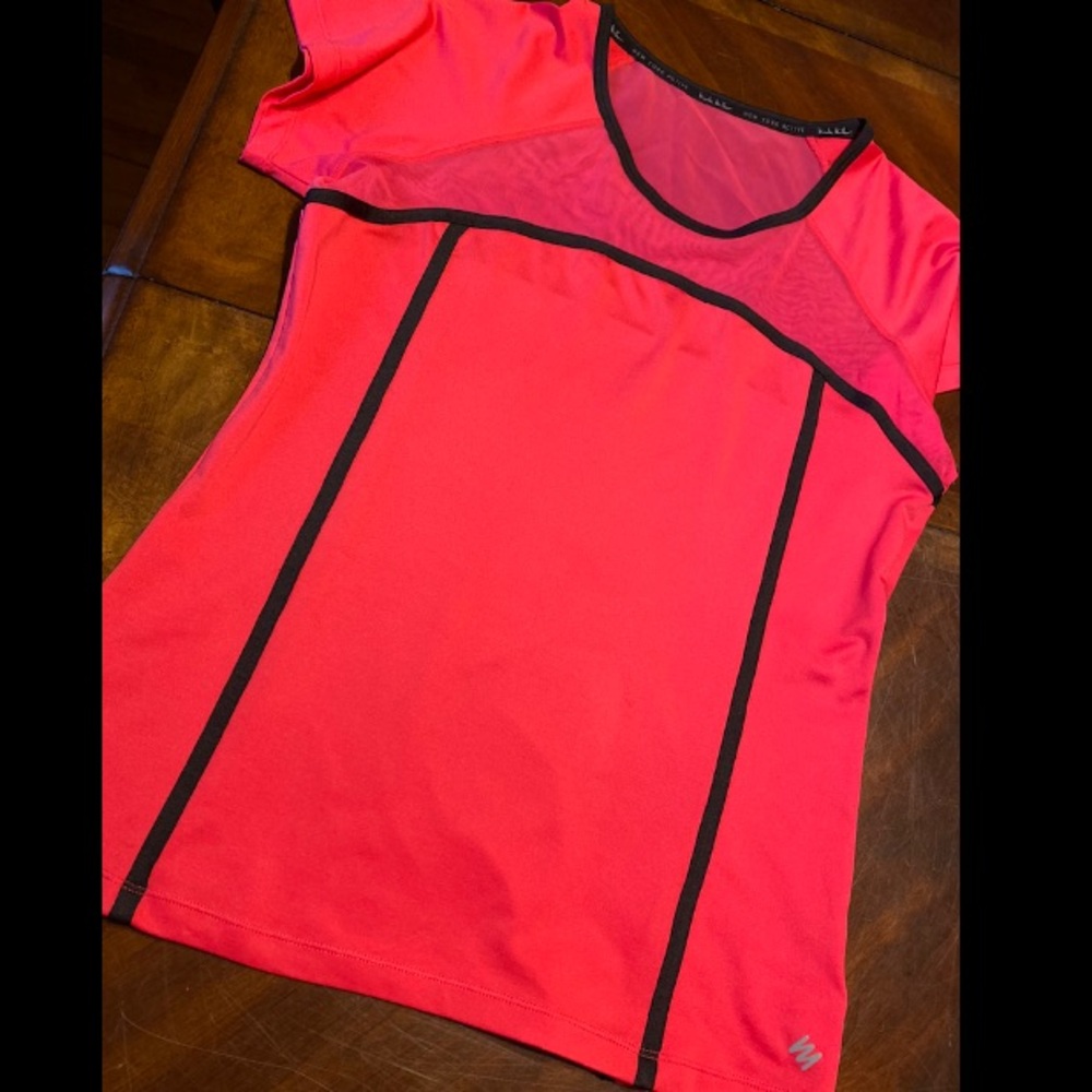 Vibrant Coral Women's Athletic Top